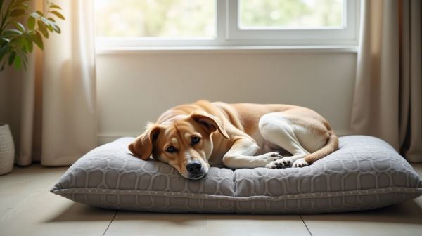 Choisir un coussin pour chien adapté à son confort